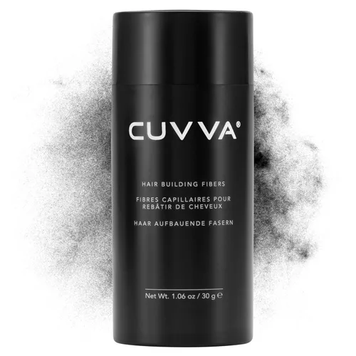 Vista 17 de CUVVA Fibras capilares para adelgazar el cabello, corrector de pérdida de cabello con queratina, cabello más grueso en 15 segundos, botella de 0.87