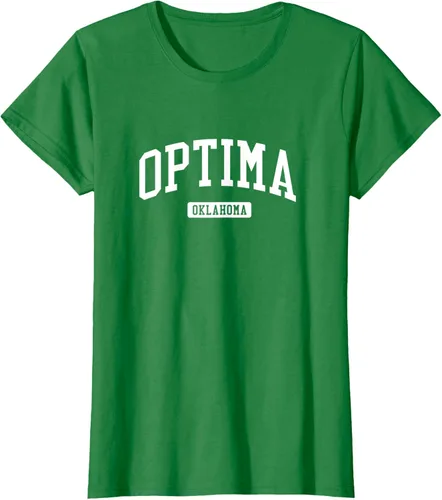 Vista 24 de Optima Oklahoma OK - Camiseta de diseño deportivo vintage, Negro