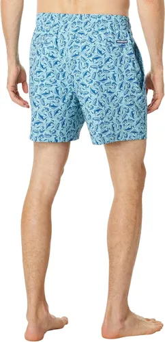 Vista 2 de Southern Tide Catch You Later - Bañador con diseño de mar turquesa SM, Turquesa(Turquoise Sea)