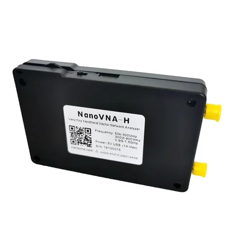 Vista 4 de Spectrum Analyzer, 2.8" LCD 1.5GHz NanoVNA-H HF VHF UHF UV Vector Network Analyzer Antenna Analyzer NanoVNA with SD Card Slot Spectrum