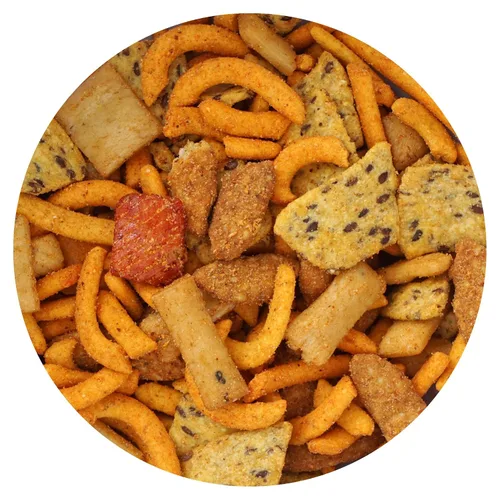 Vista 15 de Cheddar Lovers Snack Mix, bolsa a granel de 1 libra, distribución de Hampton