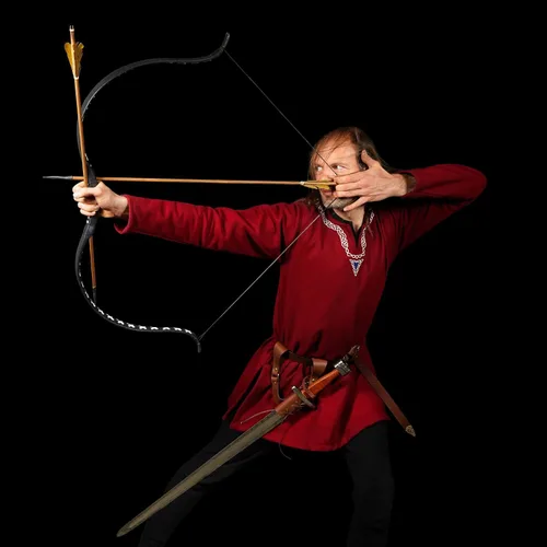 Vista 3 de Mythrojan Rana "Adventurer", ideal para Warrior Knight Vikings SCA LARP, cuero de grano completo