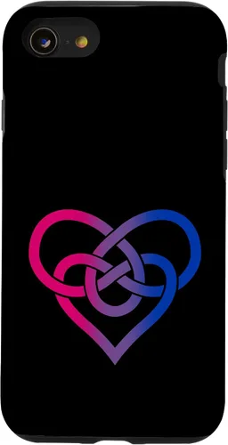 Vista 13 de Funda LGBTQ bisexual para iPhone 15 con corazón irlandés sutil del día de San Patricio