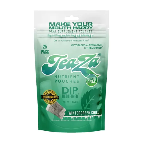 Vista 30 de Teaza Bangin' - Bolsas energéticas de hierbas alternativas al tabaco sin nicotina, bolsas de inmersión saludables para tabaco, sabor prémium a