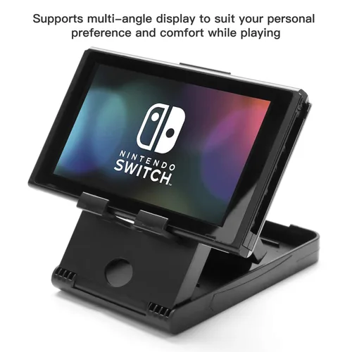 Vista 3 de Accessories Bundle for Nintendo Switch, Kit with Carrying Case,Protective Case with Screen Protector,Compact Playstand,Game Case,Joystick