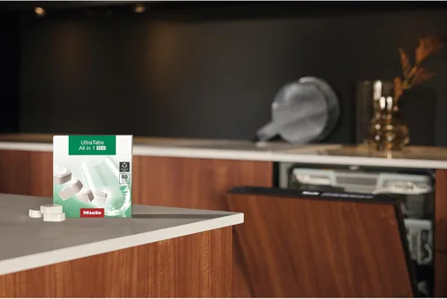 Vista 3 de Miele UltraTabs Eco - Tabletas para lavavajillas sin perfume, todos los lavavajillas