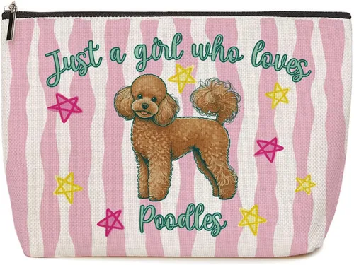 Vista 21 de Lovdazzles Dragon Gifts for Girls Makeup Bag Funny Animal Cosmetic Bag Gifts for Dragon Lovers Women, Just A Girl Who Loves Dragons, Christmas