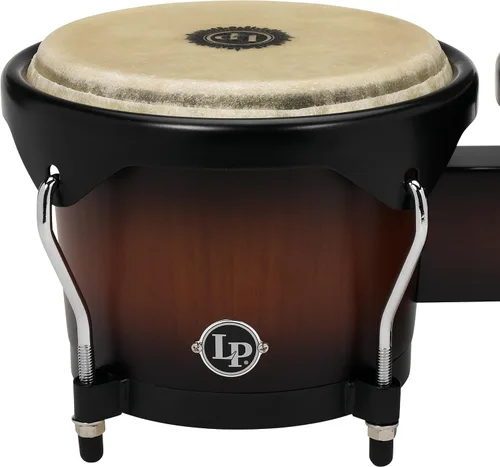 Vista 4 de Latin Percussion LP601NY-VSB Bongos de Madera LP City - Vintage Sunburst