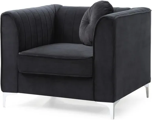 Vista 9 de Sillón Glory Furniture Delray, Gris