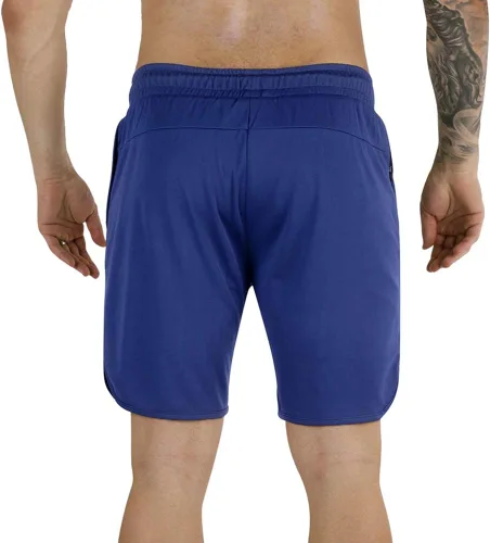 Vista 4 de Wangdo Pantalones cortos de entrenamiento para hombre de 7 pulgadas, pantalones cortos deportivos para bicicleta, pantalones cortos de gimnasio