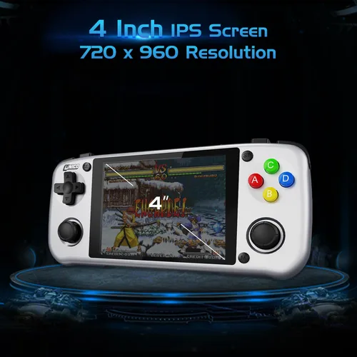 Vista 3 de UNICO Reproductor de bolsillo para juegos con 40 juegos clásicos SNK preinstalados, consola de juegos de mano, batería recargable de 3500 mAh
