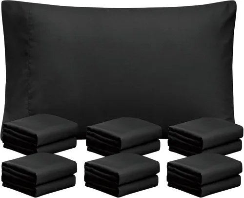 Vista 36 de FreshCulture Fundas de Almohada Beige Tamaño Queen Paquete de 2 - Juego de Fundas de Almohada - Cierre de Sobre - Tela de Microfibra Cepillada Suave