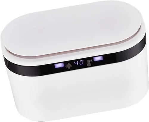 Vista 3 de Calentador de toallitas húmedas y dispensador de toallitas húmedas para bebés, calentador de toallitas de gran capacidad para bebés con luz
