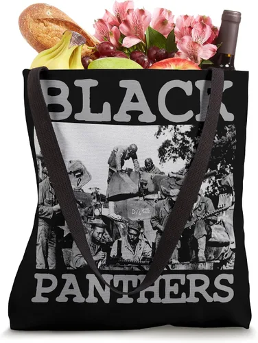 Vista 4 de Black Panthers 761st Tank Battalion WW2 - Bolsa de mano negra