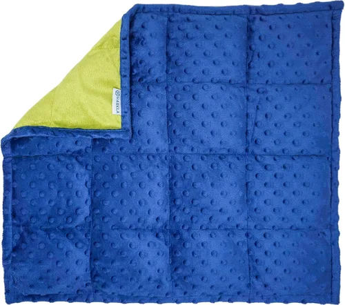 Vista 10 de Harkla Almohadilla de regazo ponderada para niños (marrón)