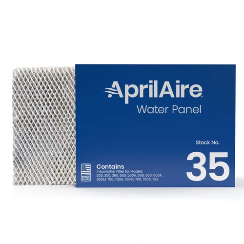 Vista 10 de AprilAire 35 - Repuesto para el filtro del panel de agua del humidificador para toda la casa AprilAire modelos 300, 350, 360, 560, 560A, 568, 600