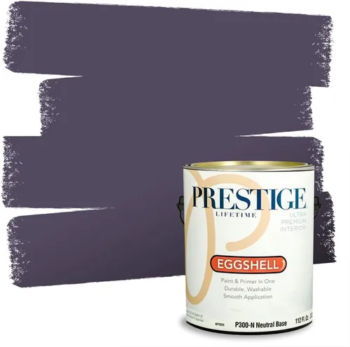 Vista 140 de PRESTIGE Pintura exterior e imprimación en uno, bingo, satén, 1 galón