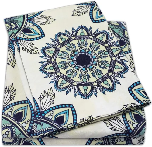 Vista 2 de Juego de sábanas extrasuaves de tamaño individual, ropa de cama transpirable y lujosa con correas elásticas integradas para las esquinas, colección