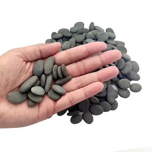 Vista 2 de Rocas para pintura, 200 piedras pequeñas de río, piedras lisas seleccionadas a mano para petroglifos artesanales, actividades de pintura, decoración