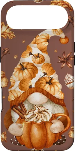 Vista 26 de iPhone 14 Autumn Gnomo Love Pumpkin Spice, Fall Yall y funda de Acción de Gracias