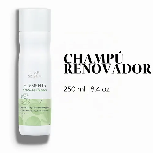 Vista 2 de Wella Professionals Elements Renewing Shampoo Sulfate & Silicone Free