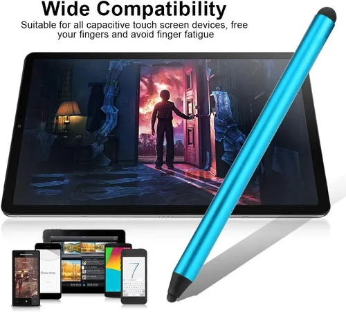 Vista 7 de Bolígrafo universal capacitivo de doble propósito compatible con todas las tabletas de teléfonos móviles, adecuado para dispositivos capacitivos