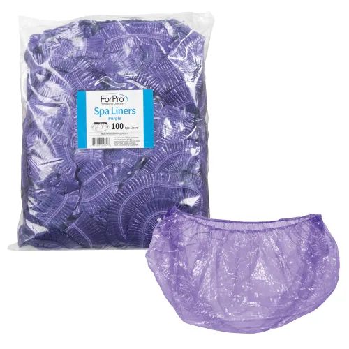 Vista 13 de ForPro Professional Collection Fundas desechables para spa, se ajustan a todos los spas de pedicura, fundas desechables para pedicura, azul, 100