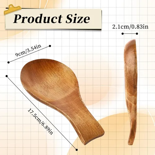 Vista 2 de Soporte de cuchara de madera, soporte de cuchara bohemio para estufa, soporte para espátula, soporte para cuchara de madera, soporte para utensilios