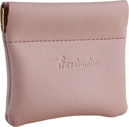 Vista 13 de Travelambo Monedero de piel a presión para hombre y mujer 01 Vintage Negro