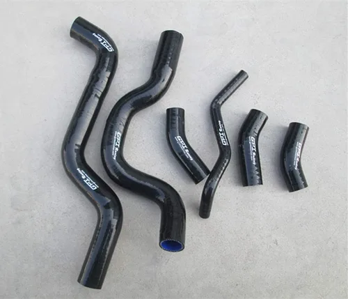Vista 6 de Para SUZUKI SV650 SV 650 K3 2003-2014 manguera de radiador de silicona 2004 2005 2006 2007 (negro)