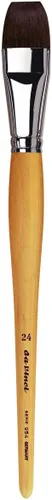 Vista 82 de Da Vinci Watercolor Serie 5830 CosmoTop Mix B Pincel para pintar, Mezcla sintética/natural para lavado plano, Tamaño 10