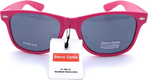 Vista 4 de WebDeals Retro - Classic 80s Style Sunglasses Vintage Rectangle