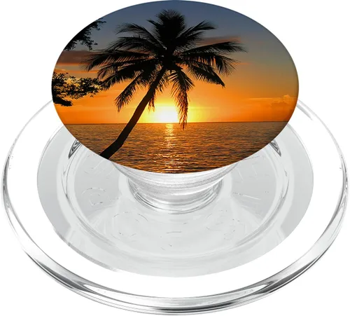 Vista 8 de PopSockets PopSockets intercambiables con fotos realistas de Sunrise Tropical Sunrise