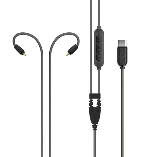 Vista 18 de MEE audio MX PRO Series y M6 PRO Cable de repuesto para auriculares con micrófono en línea y control remoto (negro)