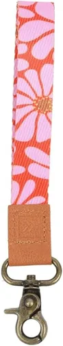 Vista 27 de Correa de muñeca de Thread Wallets para hombres y mujeres, llavero de pulsera para insignia, billetera y correa de muñeca para teléfono Negro