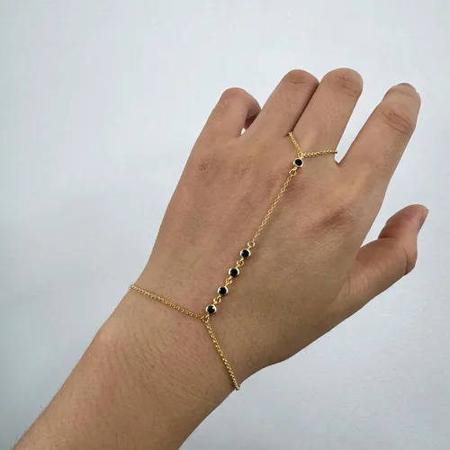 Vista 44 de Pulsera de plata de ley 925 para mujer, pulsera de mano para mujer, pulseras esclavas de 7 a 9 pulgadas ajustable