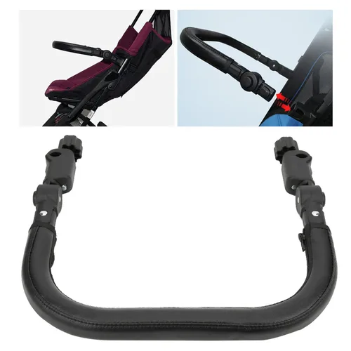 Vista 4 de Accesorios para cochecito, barras de parachoques para cochecito de bebé en ángulo para tubo rómbico para tubo cuadrado para tubo rectangular