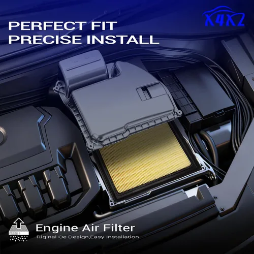 Vista 3 de Filtro de aire de motor para Subaru Impreza Crosstrek Ascent Forester Outback WRX 16546AA16A 2017-2024