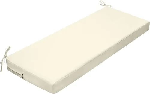 Vista 15 de idee-home Cojín de banco para exteriores impermeable, cojines de banco para muebles de exterior, almohadilla de asiento de repuesto para columpio