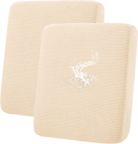 Vista 80 de Fundas impermeables para sofá seccional, fundas de cojín antideslizantes para sofá Ajuste seccional en forma de L, tela jacquard elástica, parte