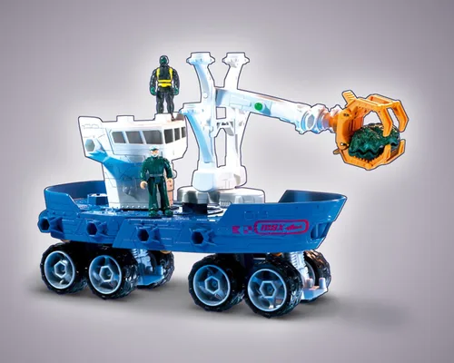 Vista 8 de Mattel Matchbox Mega Rig Shark Adventure