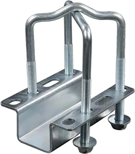 Vista 5 de PIT66 Kit de pernos en U para poste guía de remolque de barco Galvanized Universal Mounting Hardware for Boat Trailer Guides Compatible with Kia