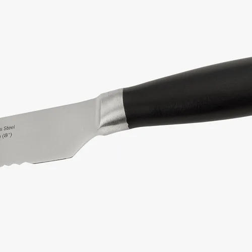 Vista 2 de ARCOS Cuchillo de pan de acero inoxidable de nitrum dentado de 8 pulgadas y hoja de 7.874 in. Cuchillo de cocina. Mango ergonómico POM