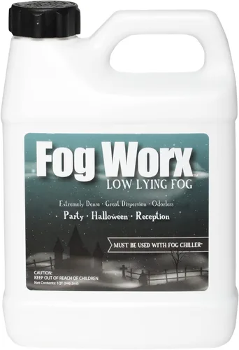 Vista 11 de Fogworx - Jugo de niebla baja para interiores y exteriores, neblina baja para interiores y exteriores, enfriadores de niebla diseñados