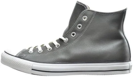 Vista 4 de Converse Men's Chuck Taylor All Star Leather Hi Vintage White University RED