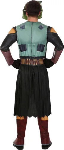 Vista 3 de Disfraz de Boba Fett para adultos, Negro