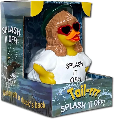 Vista 21 de CelebriDucks - Paddle Like It's 1999 - Patos de goma flotantes - Juguete de baño coleccionable como regalo para niños y adultos de todas las edades