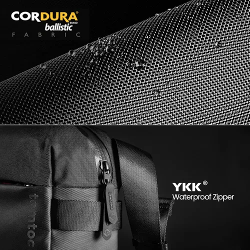 Vista 5 de H02 EDC Sling Bag Negro 14 - pulgadas