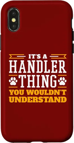 Vista 5 de iPhone XR Dog Agility Handler Thing - Dog Agility Case