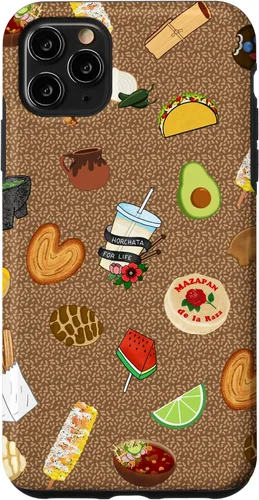 Vista 13 de Brown Antojitos Mexican Food Latino Tacos Pan Dulce - Carcasa para iPhone 17